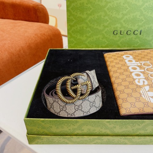 Gucci Mens Belt Luxury Brand Mens Belts + Clutch Luxury Brand with Original Box Best Gifts