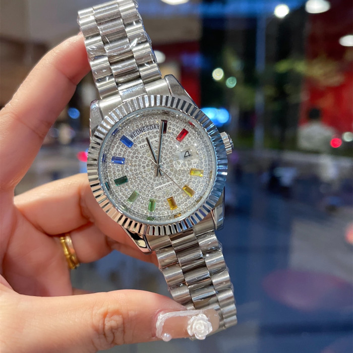 Rolex Men Womens Watch Luxury Brand Design Fashion Type with Original Box