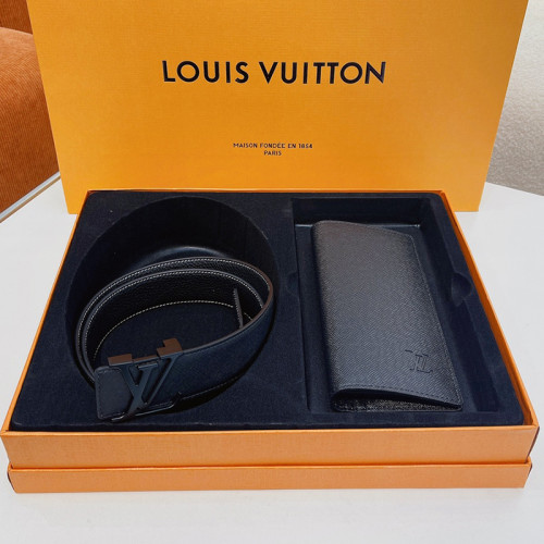 Louis Vuitton Mens Belt Luxury Brand Mens Belts + Wallets Luxury Brand with Original Box Best Gifts
