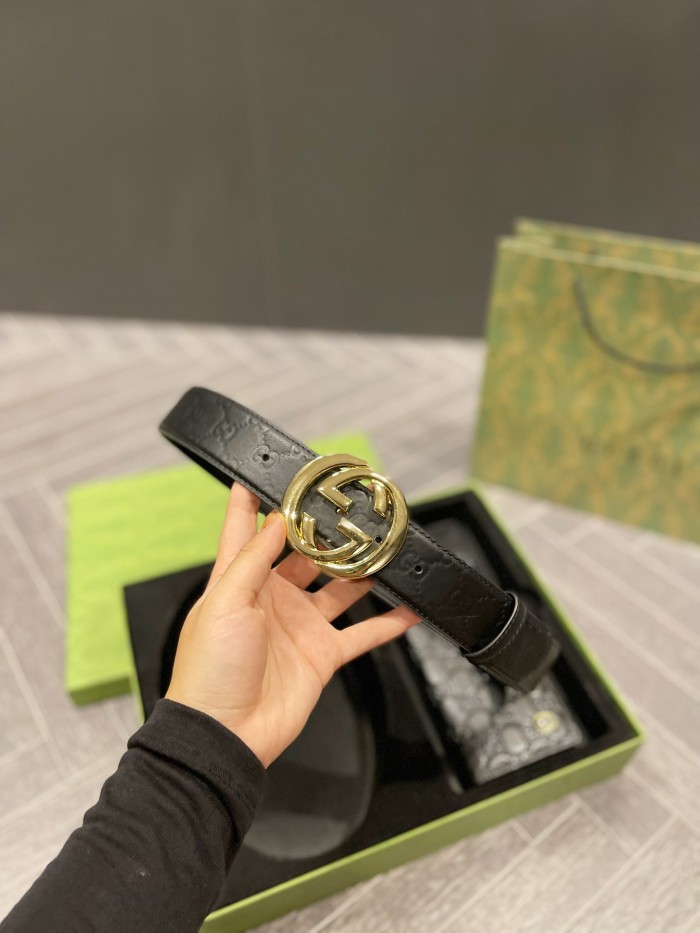 Gucci Mens Belt Luxury Brand Mens Belts + Wallets Luxury Brand with Original Box Best Gifts