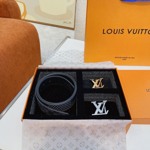 Louis Vuitton Mens Belt Luxury Brand Mens Belts Luxury Brand with Original Box Best Gifts