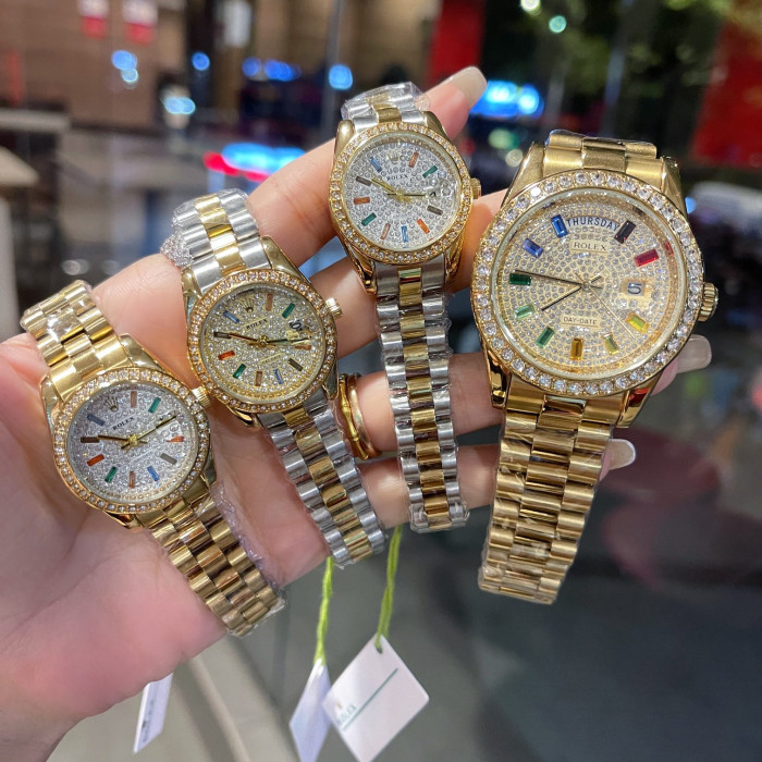 Rolex Men Womens Watch Luxury Brand Design Fashion Type with Original Box