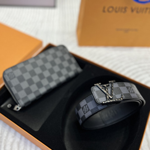 Louis Vuitton Mens Belt Luxury Brand Mens Belts + Wallets Luxury Brand with Original Box Best Gifts
