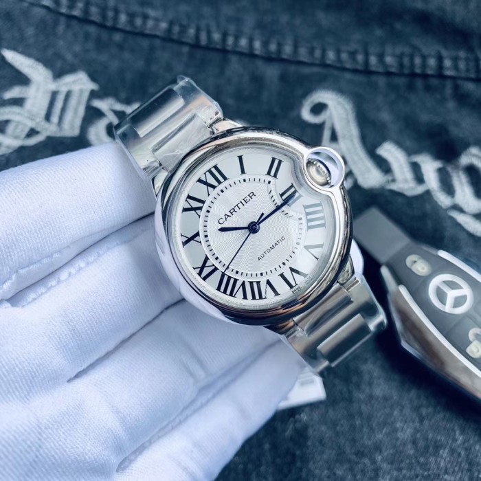 Cartier Womens Watch Luxury Brand Design Fashion Type with Original Box