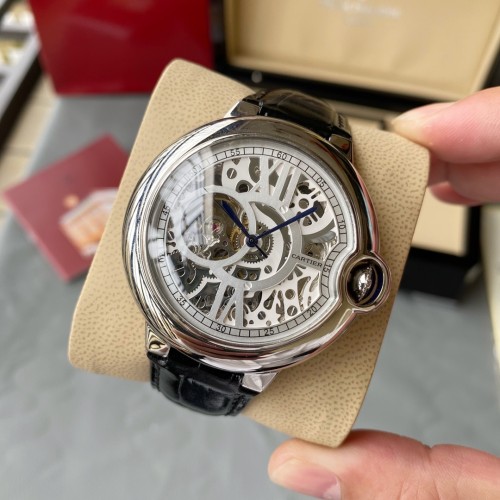 Cartier Mens Watch Luxury Brand Design Fashion Type with Original Box