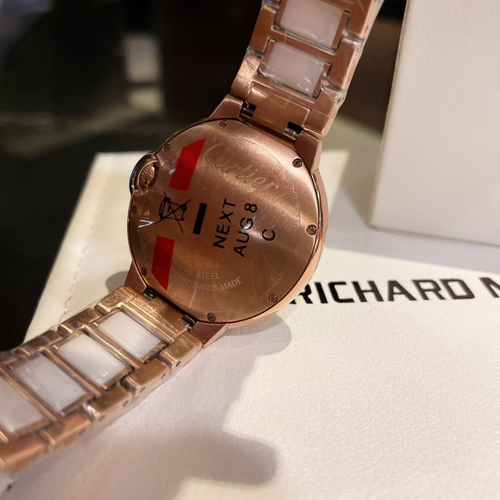 Cartier Womens Watch Luxury Brand Design Fashion Type with Original Box