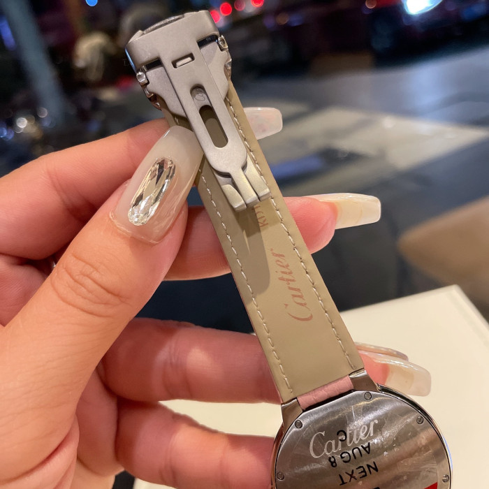Cartier Womens Watch Luxury Brand Design Fashion Type with Original Box