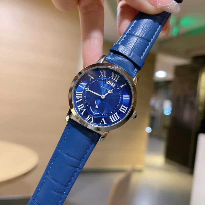 Cartier Men Womens Watch Luxury Brand Design Fashion Type with Original Box