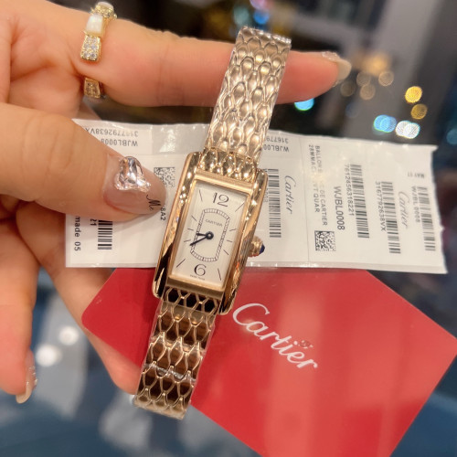 Cartier Womens Watch Luxury Brand Design Fashion Type with Original Box