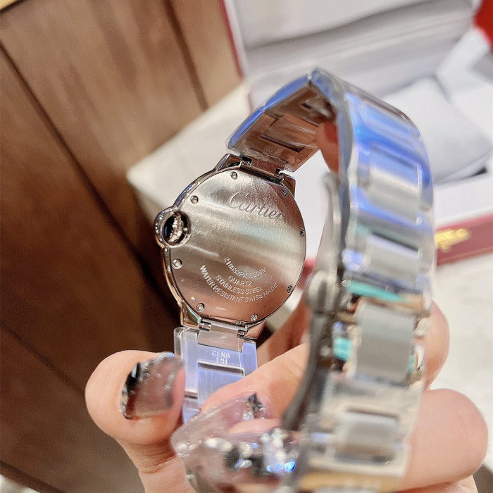 Cartier Womens Watch Luxury Brand Design Fashion Type with Original Box