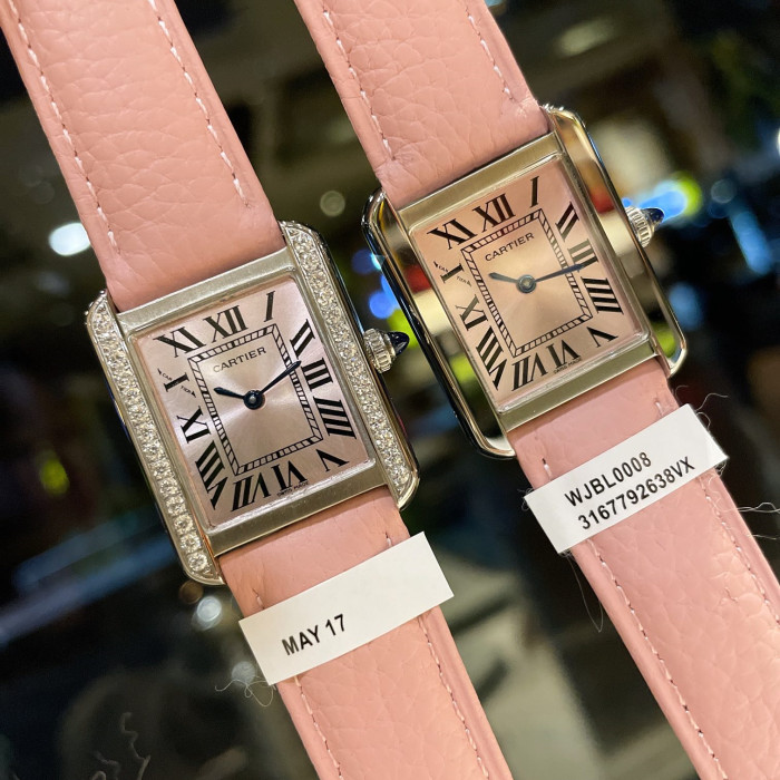 Cartier Womens Watch Luxury Brand Design Fashion Type with Original Box