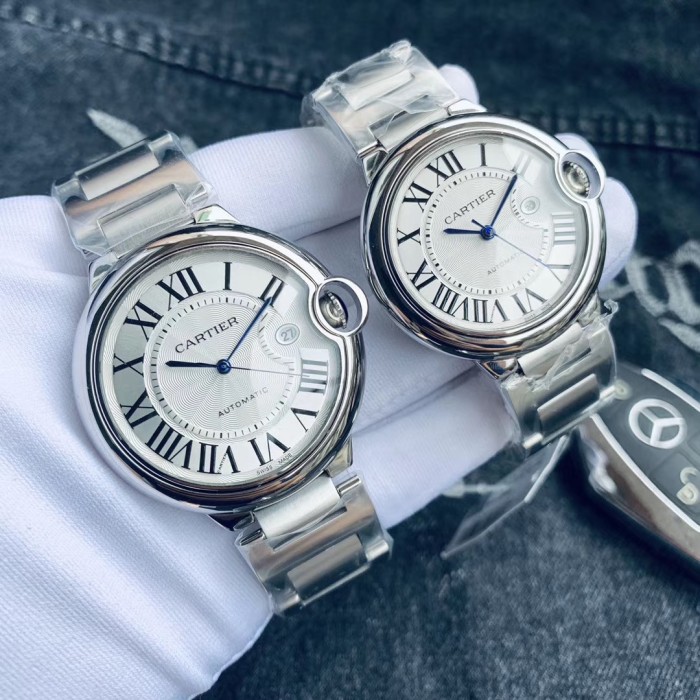 Cartier Womens Watch Luxury Brand Design Fashion Type with Original Box