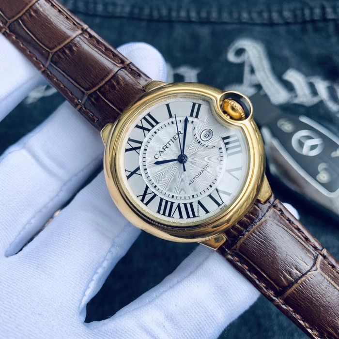 Cartier Womens Watch Luxury Brand Design Fashion Type with Original Box