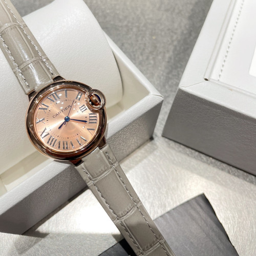 Cartier Womens Watch Luxury Brand Design Fashion Type with Original Box