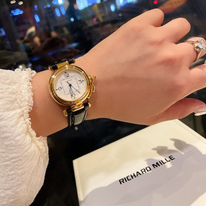Cartier Womens Watch Luxury Brand Design Fashion Type with Original Box