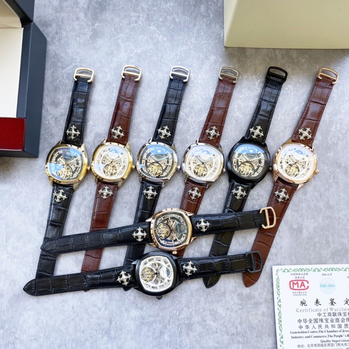 Cartier Mens Watch Luxury Brand Design Fashion Type with Original Box