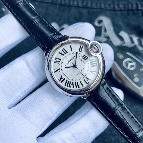 Cartier Womens Watch Luxury Brand Design Fashion Type with Original Box