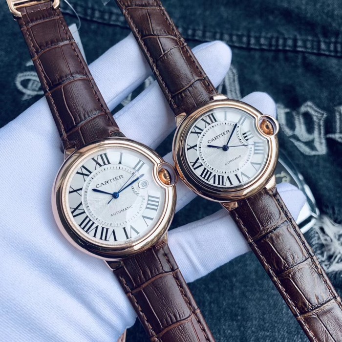 Cartier Womens Watch Luxury Brand Design Fashion Type with Original Box