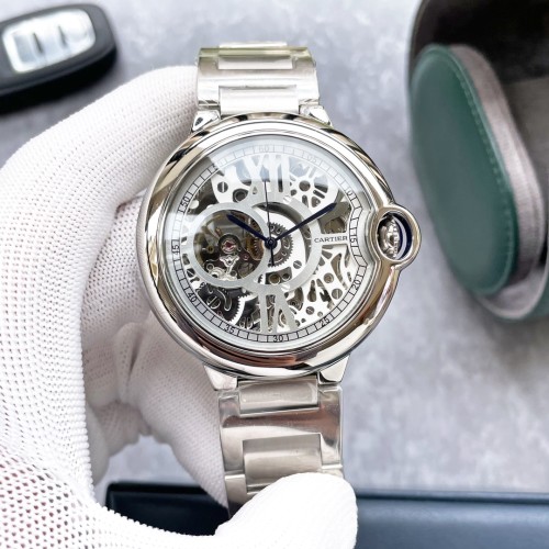 Cartier Mens Watch Luxury Brand Design Fashion Type with Original Box