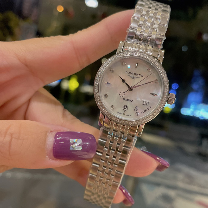 Longines Womens Watch Luxury Brand Design Fashion Type with Original Box