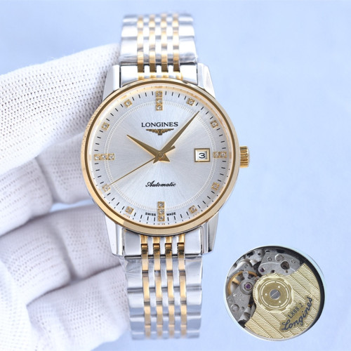 Longines Mens Watch Luxury Brand Design Fashion Type with Original Box