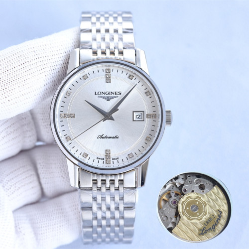 Longines Mens Watch Luxury Brand Design Fashion Type with Original Box