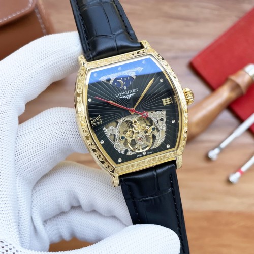 Longines Mens Watch Luxury Brand Design Fashion Type with Original Box