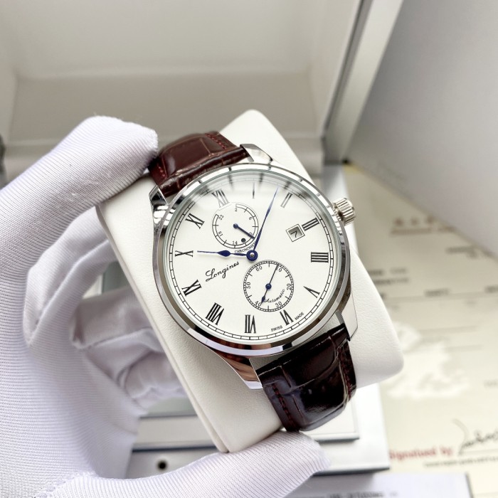 Longines Mens Watch Luxury Brand Design Fashion Type with Original Box