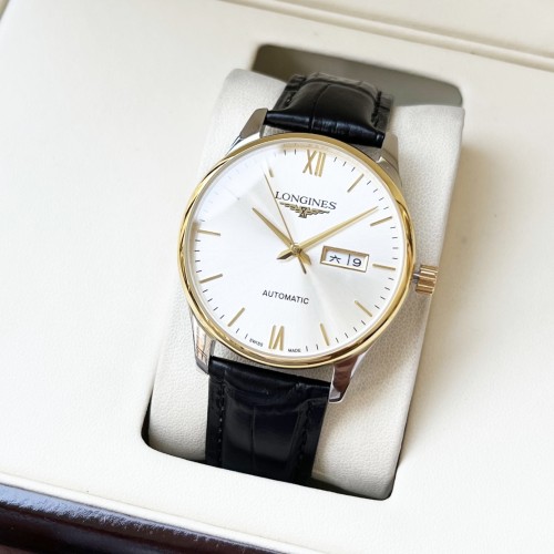 Longines Mens Watch Luxury Brand Design Fashion Type with Original Box