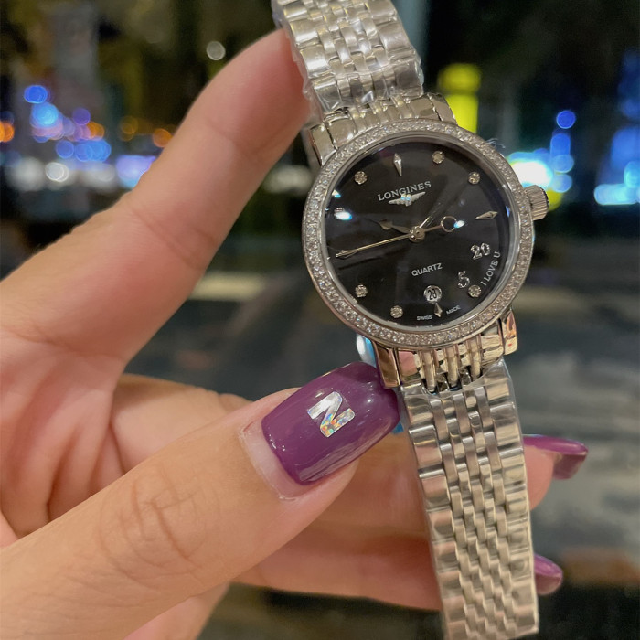 Longines Womens Watch Luxury Brand Design Fashion Type with Original Box