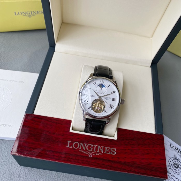 Longines Mens Watch Luxury Brand Design Fashion Type with Original Box