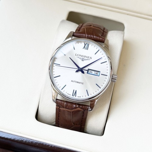 Longines Mens Watch Luxury Brand Design Fashion Type with Original Box