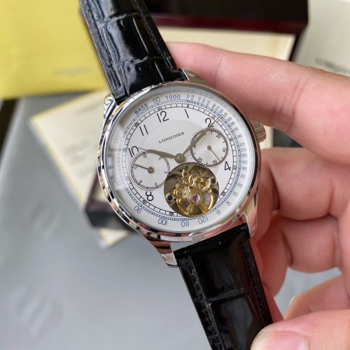Longines Mens Watch Luxury Brand Design Fashion Type with Original Box