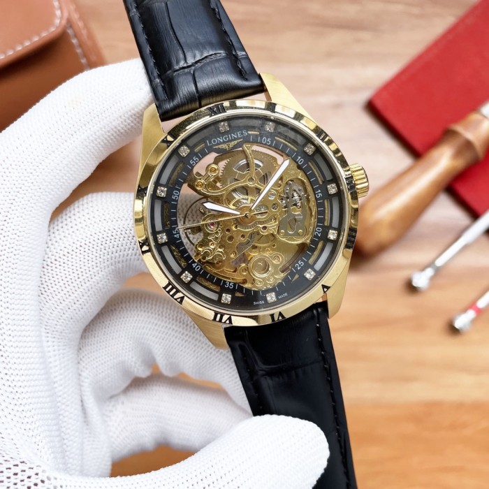 Longines Mens Watch Luxury Brand Design Fashion Type with Original Box
