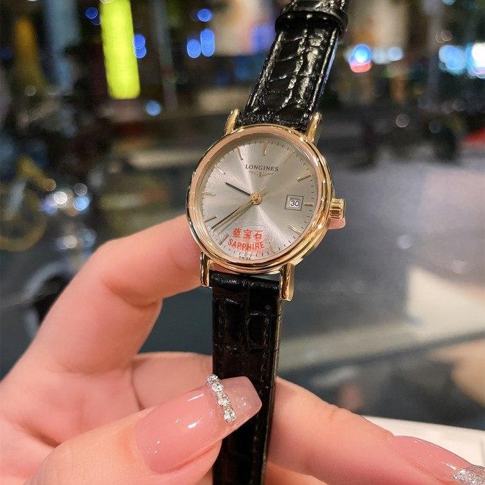 Longines Womens Watch Luxury Brand Design Fashion Type with Original Box