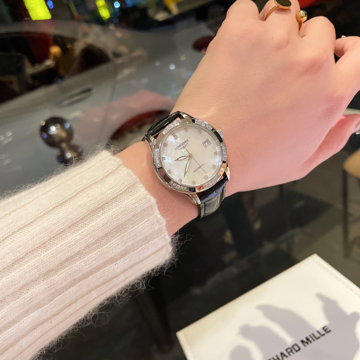 Longines Womens Watch Luxury Brand Design Fashion Type with Original Box