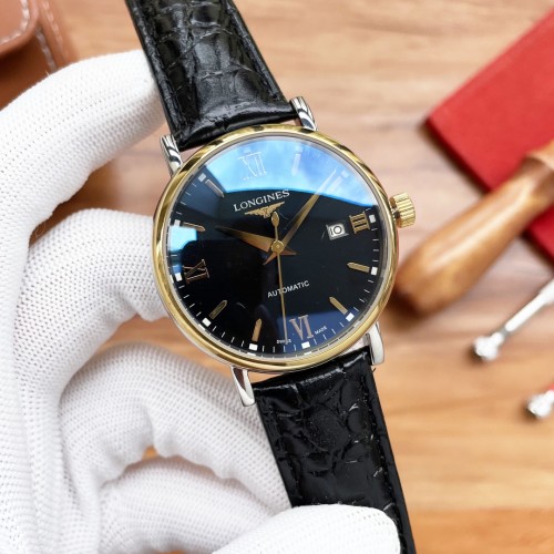 Longines Mens Watch Luxury Brand Design Fashion Type with Original Box