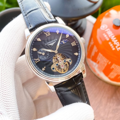 Longines Mens Watch Luxury Brand Design Fashion Type with Original Box