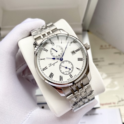 Longines Mens Watch Luxury Brand Design Fashion Type with Original Box