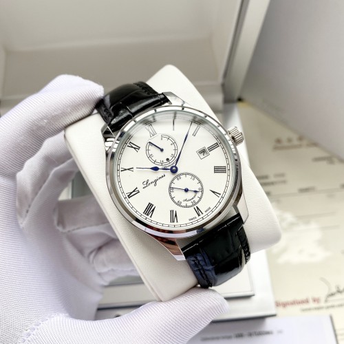 Longines Mens Watch Luxury Brand Design Fashion Type with Original Box