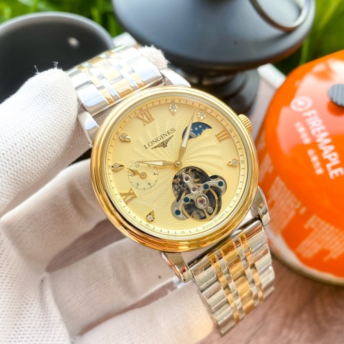 Longines Mens Watch Luxury Brand Design Fashion Type with Original Box