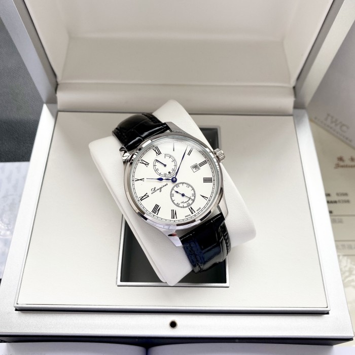 Longines Mens Watch Luxury Brand Design Fashion Type with Original Box