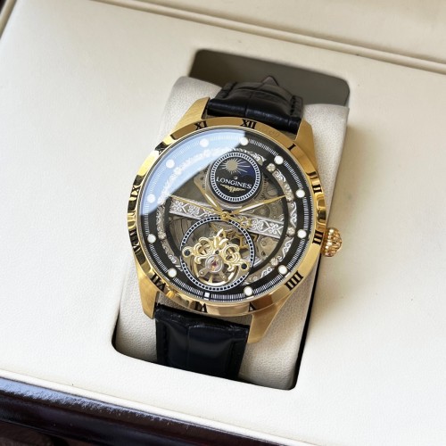 Longines Mens Watch Luxury Brand Design Fashion Type with Original Box