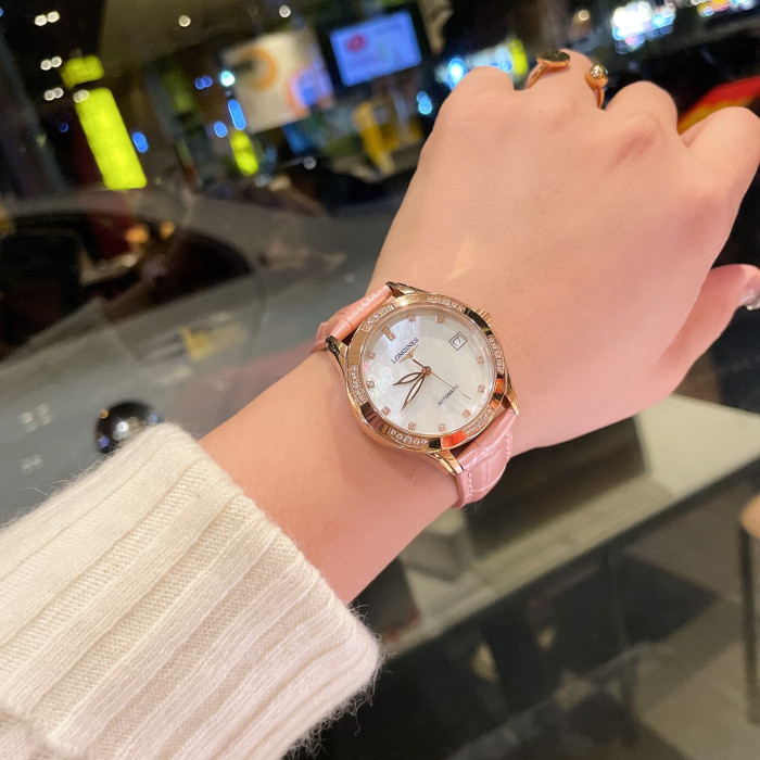 Longines Womens Watch Luxury Brand Design Fashion Type with Original Box