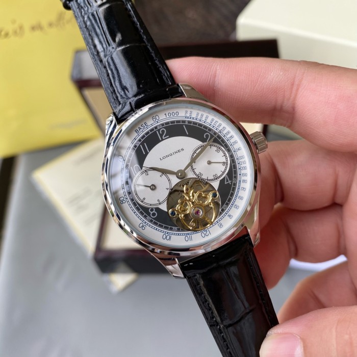 Longines Mens Watch Luxury Brand Design Fashion Type with Original Box