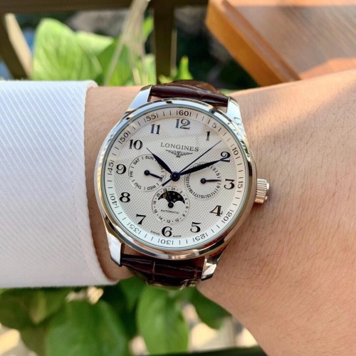 Longines Mens Watch Luxury Brand Design Fashion Type with Original Box