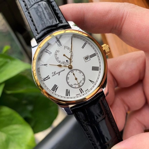 Longines Mens Watch Luxury Brand Design Fashion Type with Original Box