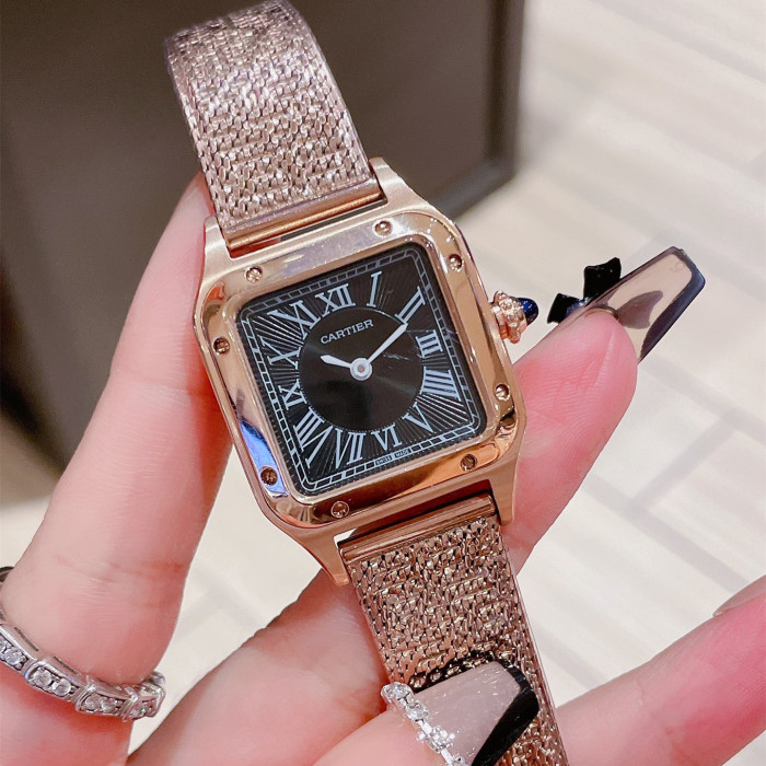 Cartier Womens Watch Luxury Brand Design Fashion Type with Original Box