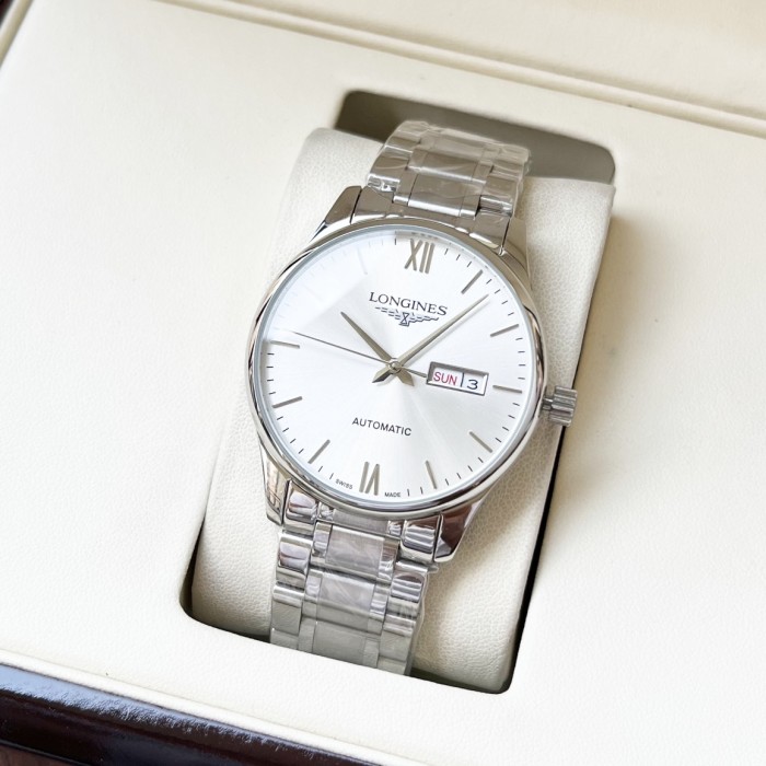 Longines Mens Watch Luxury Brand Design Fashion Type with Original Box