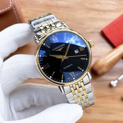 Longines Mens Watch Luxury Brand Design Fashion Type with Original Box